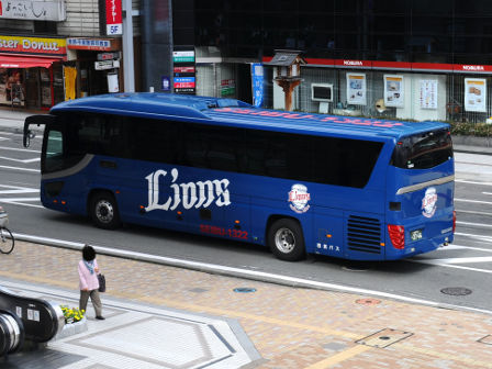 バスコレ 西武バス ガーラ いすゞガーラ 西武バス 「Lions Express」 (鉄道模型) - ホビー